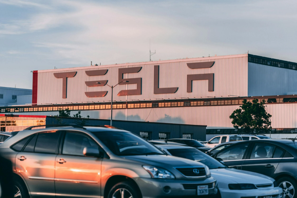 Tesla car production company 