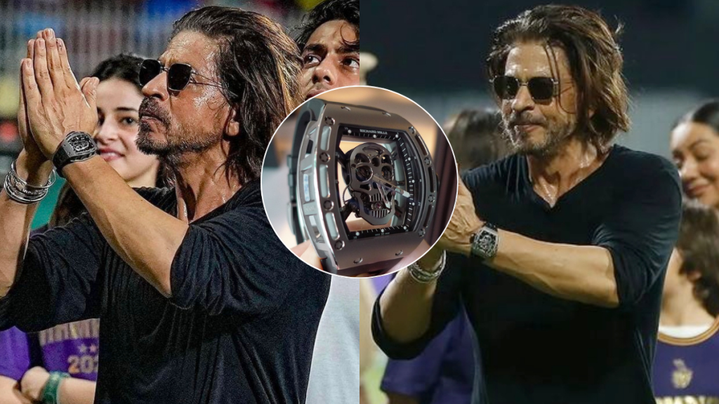 Shahrukh khan Richard Mille RM 052 Tourbillon Skull Titanium 2012 watch